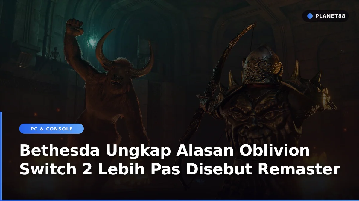 Konsol genggam portabel yang menampilkan permainan gim RPG