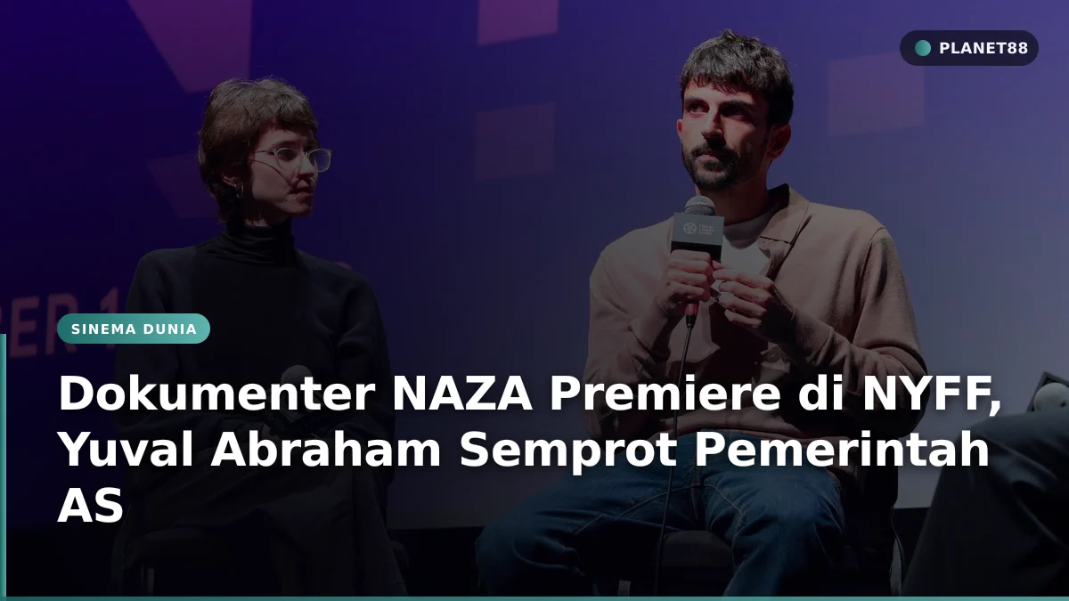 Sutradara dokumenter NAZA Yuval Abraham dan Rachel Szor di New York Film Festival