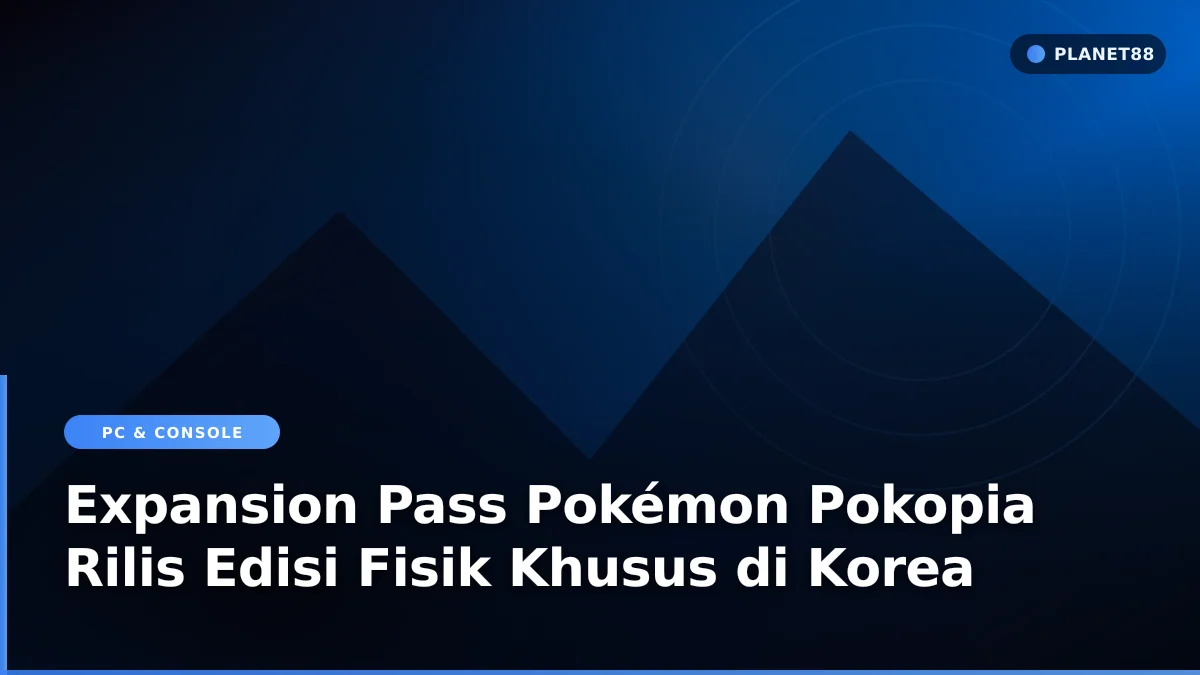 Kotak fisik game Expansion Pass Pokémon Pokopia untuk Nintendo Switch 2