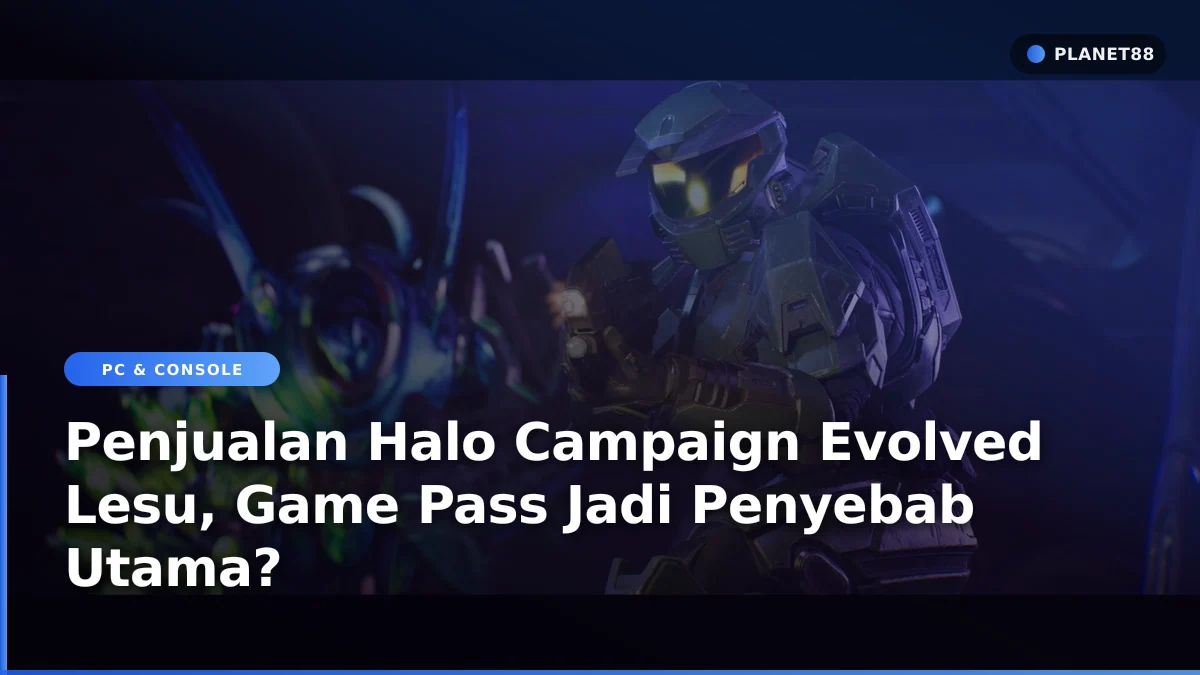 Karakter utama Halo Campaign Evolved dalam balutan zirah sci-fi