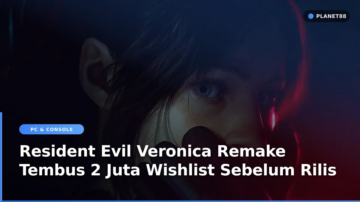 Karakter Resident Evil dalam suasana mencekam game survival horror