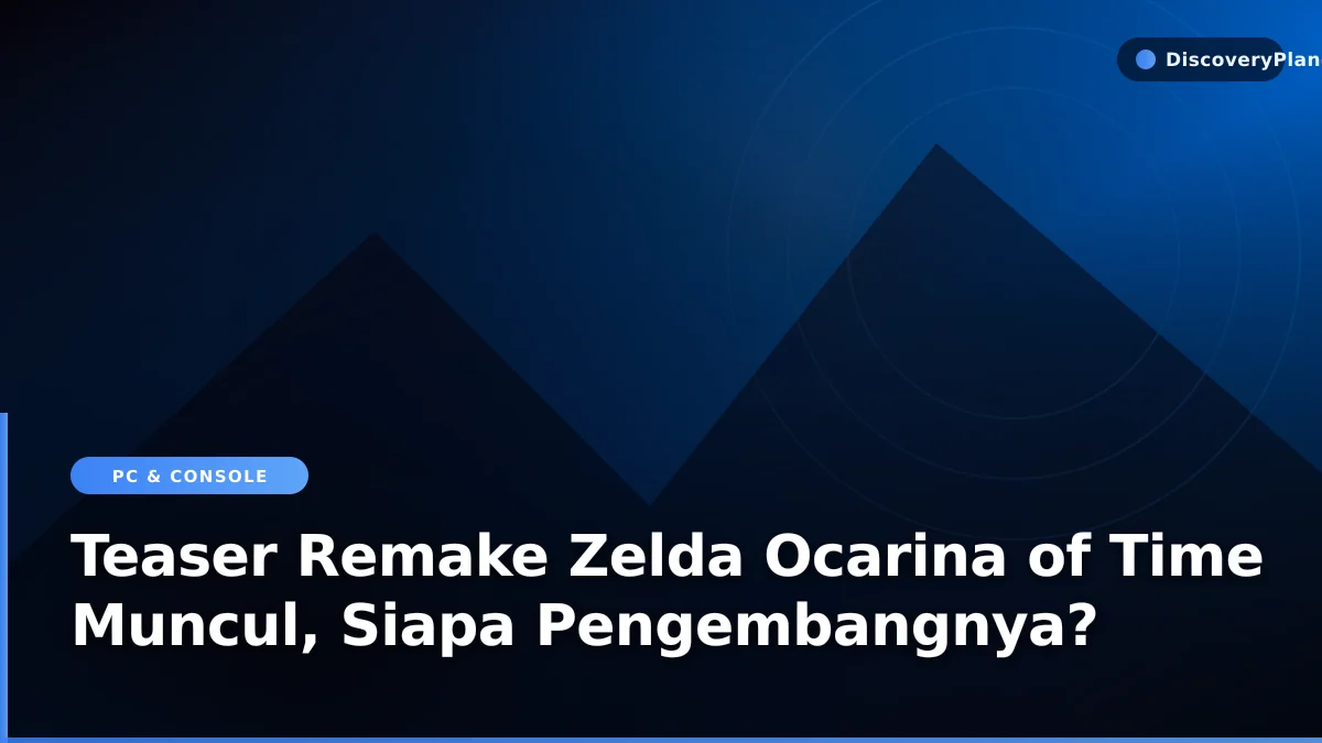 Pedang dan dunia petualangan dalam konsep game Zelda Ocarina of Time