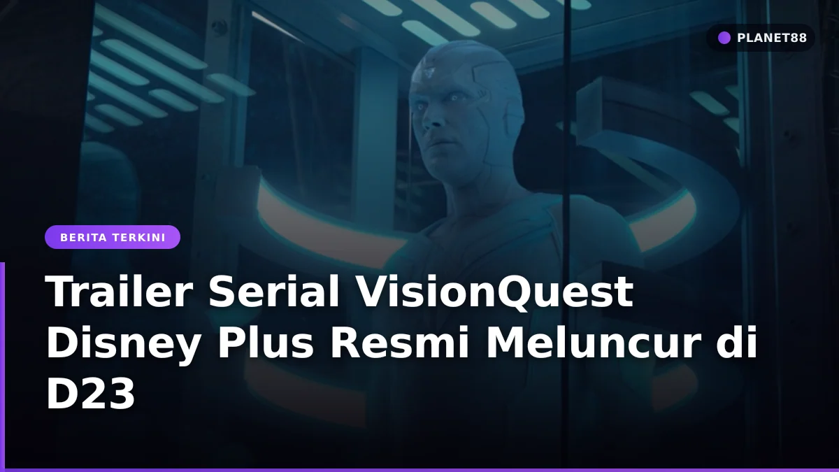 Cuplikan trailer serial VisionQuest yang diperlihatkan pada ajang D23